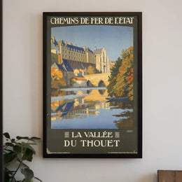 La Vallée Du Thouet Travel Poster
