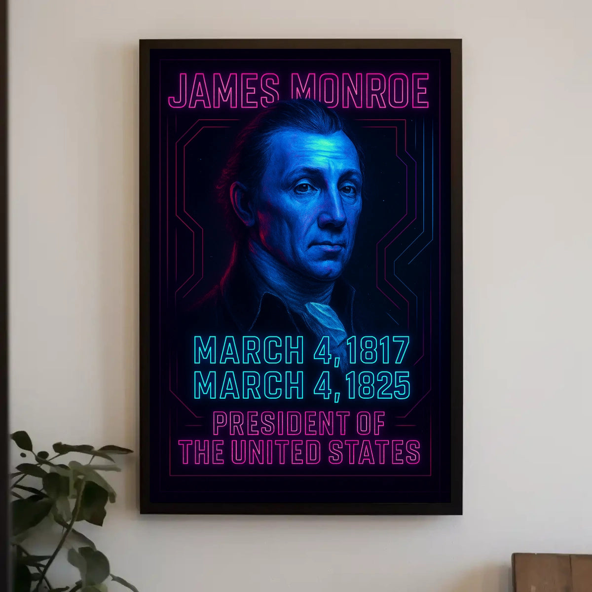 James Monroe President of the United States Poster