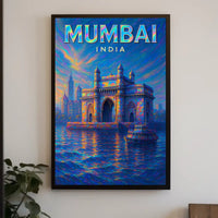 MumbaiS Iconic Gateway Poster