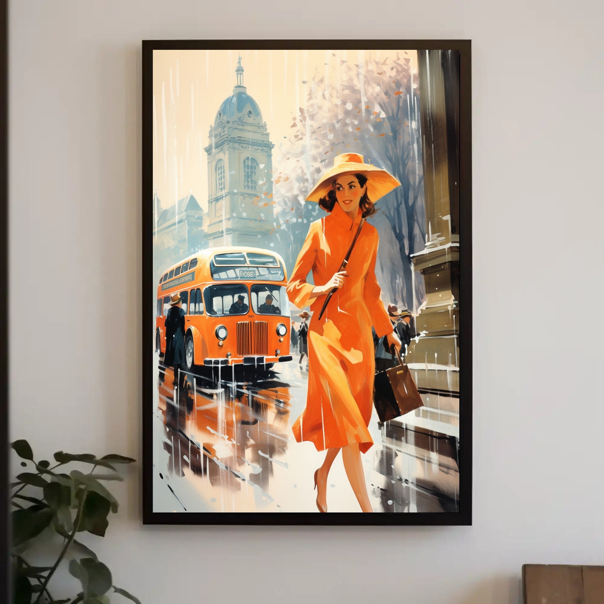 Autumn In The City Poster PosterGoat