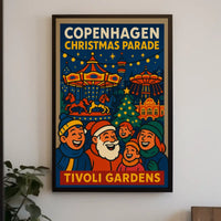 Copenhagen Christmas Parade Poster