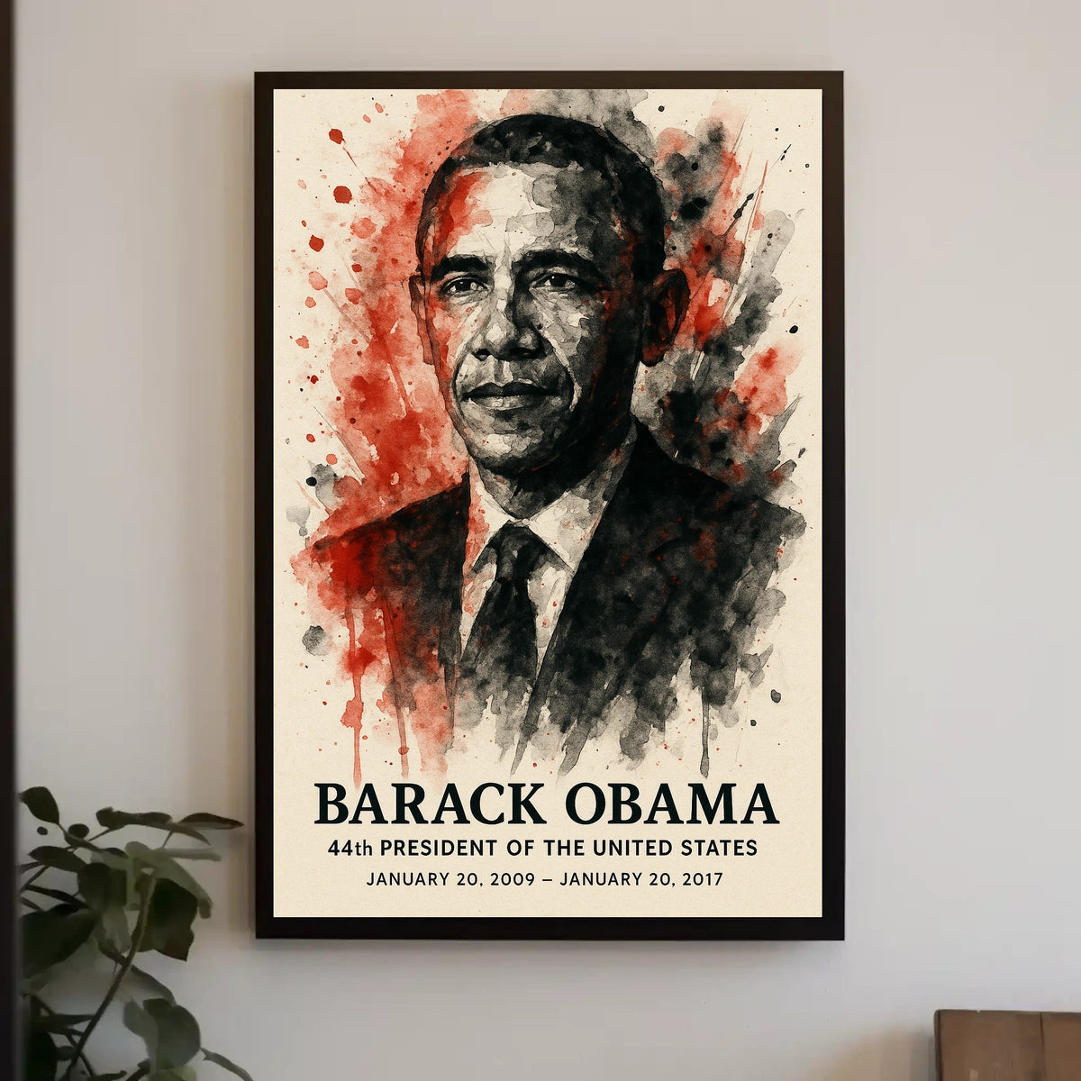 Barack Obama 44th President Poster