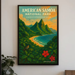 American Samoa National Park Poster