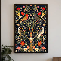 Enchanted Garden Tapestry William Morris Art Poster