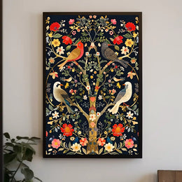 Enchanted Garden Tapestry William Morris Art Poster