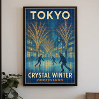 Crystal Winter In Tokyo Poster