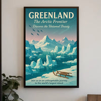 Greenland The Arctic Frontier Poster