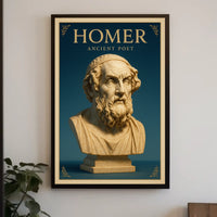 Homer Ancient Poet Poster