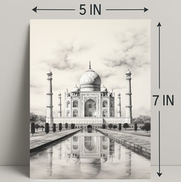 The Majestic Taj Mahal Poster