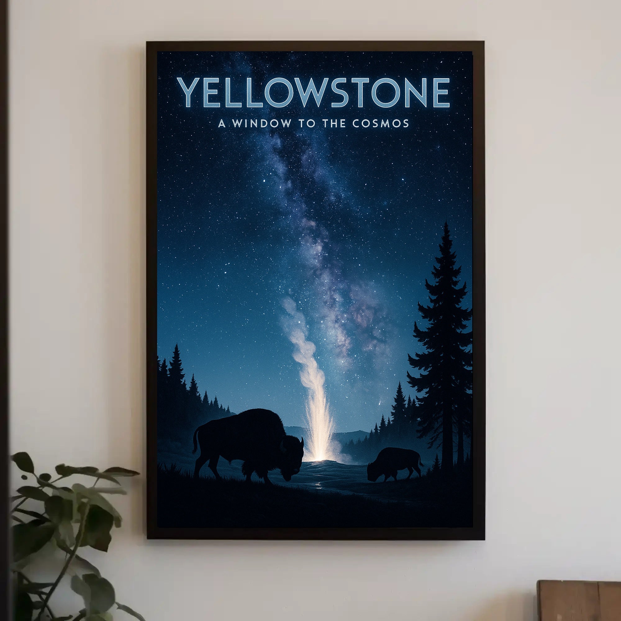 Yellowstone A Window to the Cosmos Poster PosterGoat