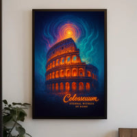 Colosseum Eternal Witness of Rome Poster
