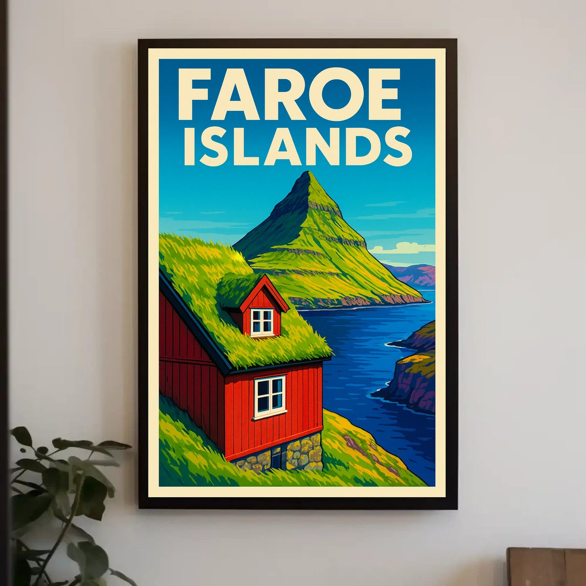 Faroe Islands Scenic Poster