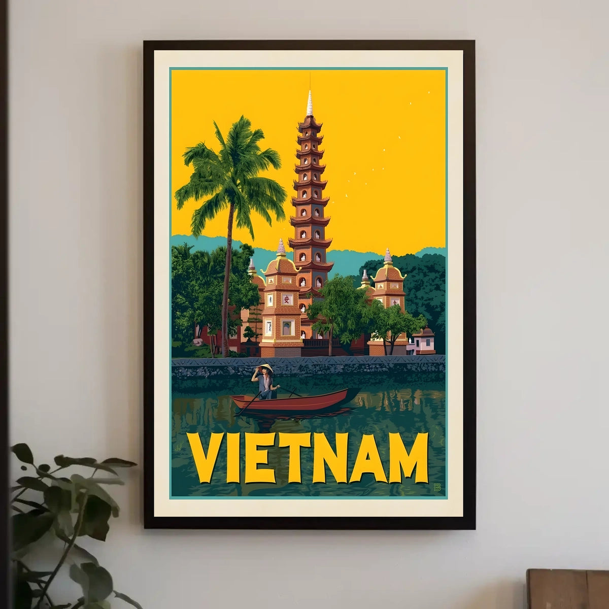 Vietnam Travel Poster