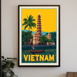 Vietnam Travel Poster