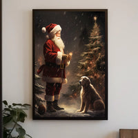 SantaS Winter Wonderland Poster