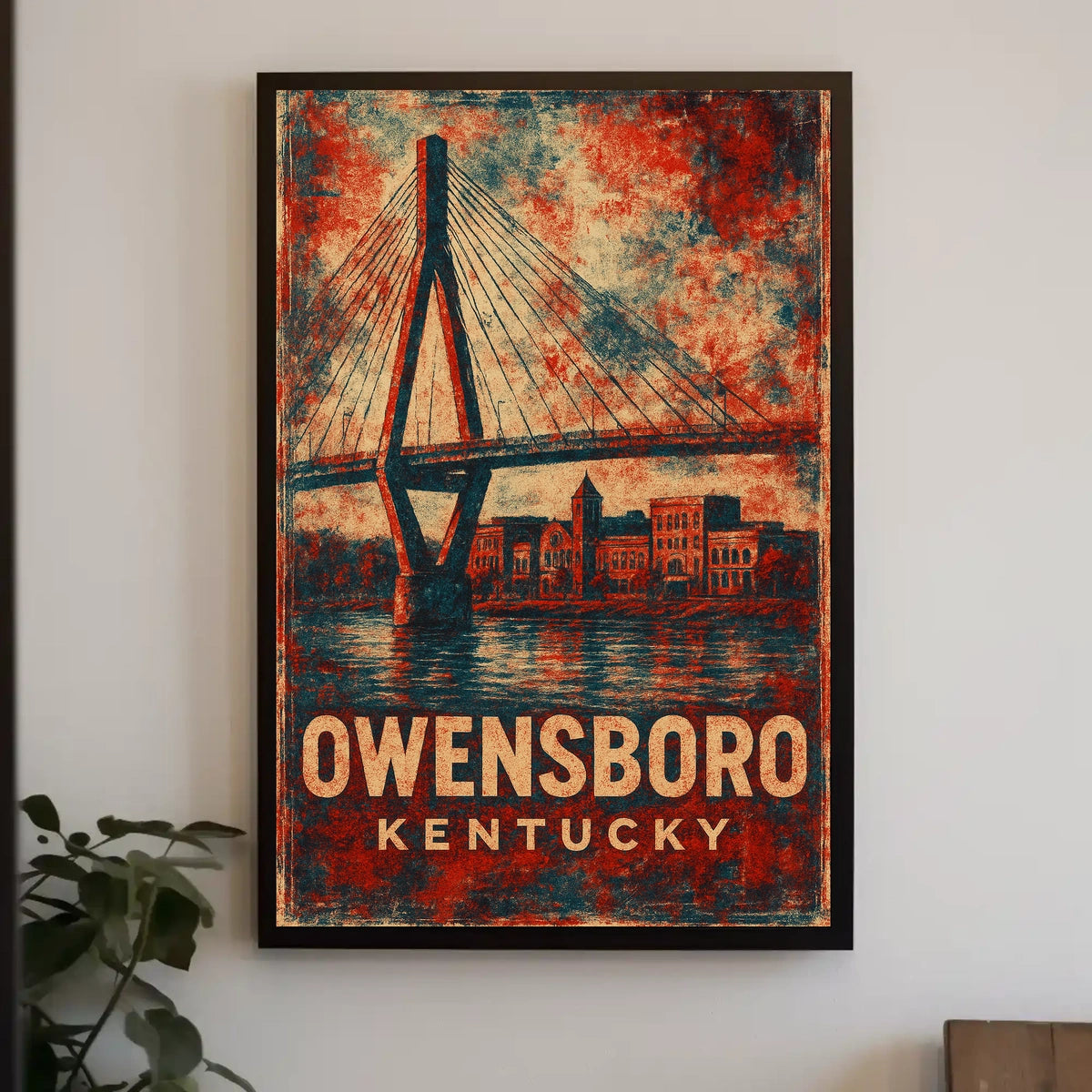 Owensboro Kentucky Scenic Wanderlust Poster