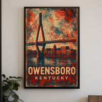 Owensboro Kentucky Scenic Wanderlust Poster