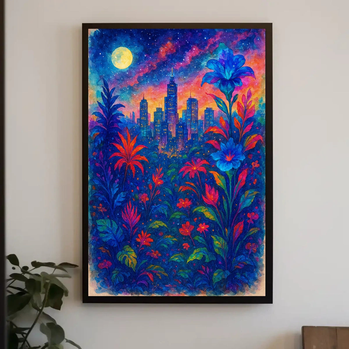 City In Bloom Poster