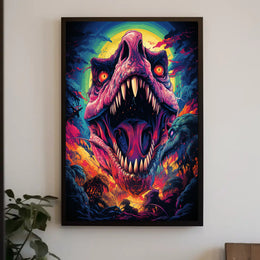The Roaring Beast Poster PosterGoat