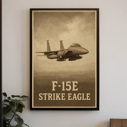 F-15E Strike Eagle Poster