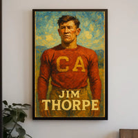Jim Thorpe Portrait Poster