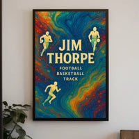 Jim Thorpe Multisport Legend Poster