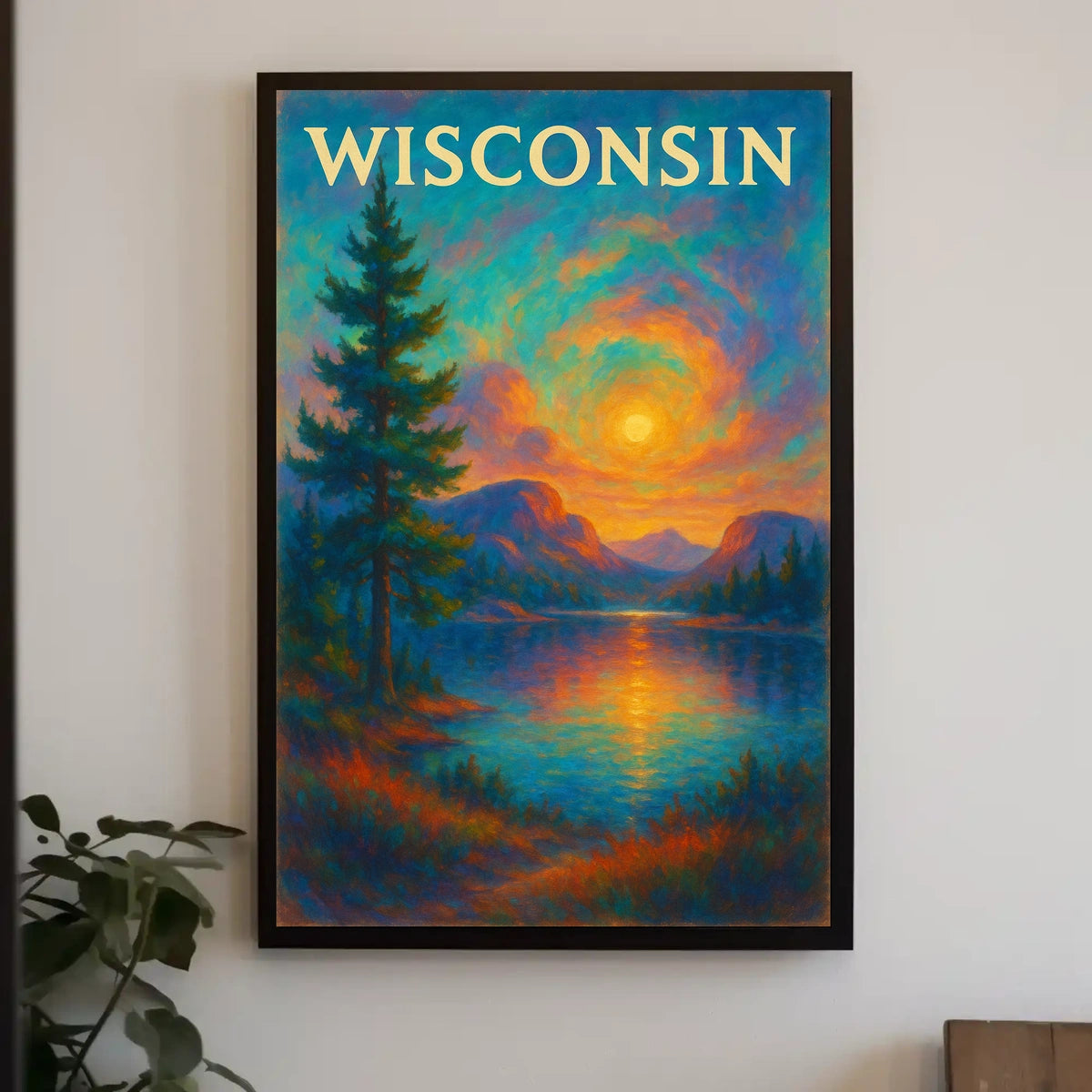 Wisconsin Sunset Poster