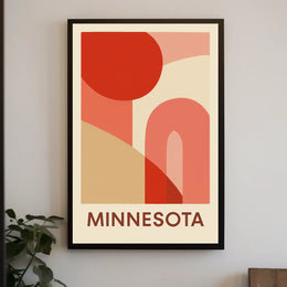 Minnesota Art Poster