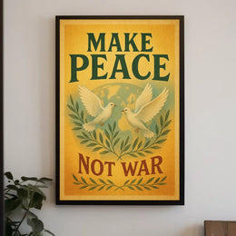 Make Peace Not War Poster