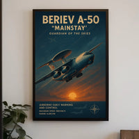 Guardian of the Skies: A Powerful Propaganda Poster