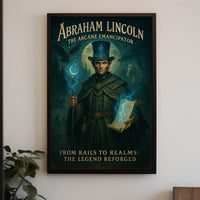 Abraham Lincoln The Arcane Emancipator Poster PosterGoat