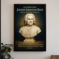 Celebrating Johann Sebastian Bach Poster