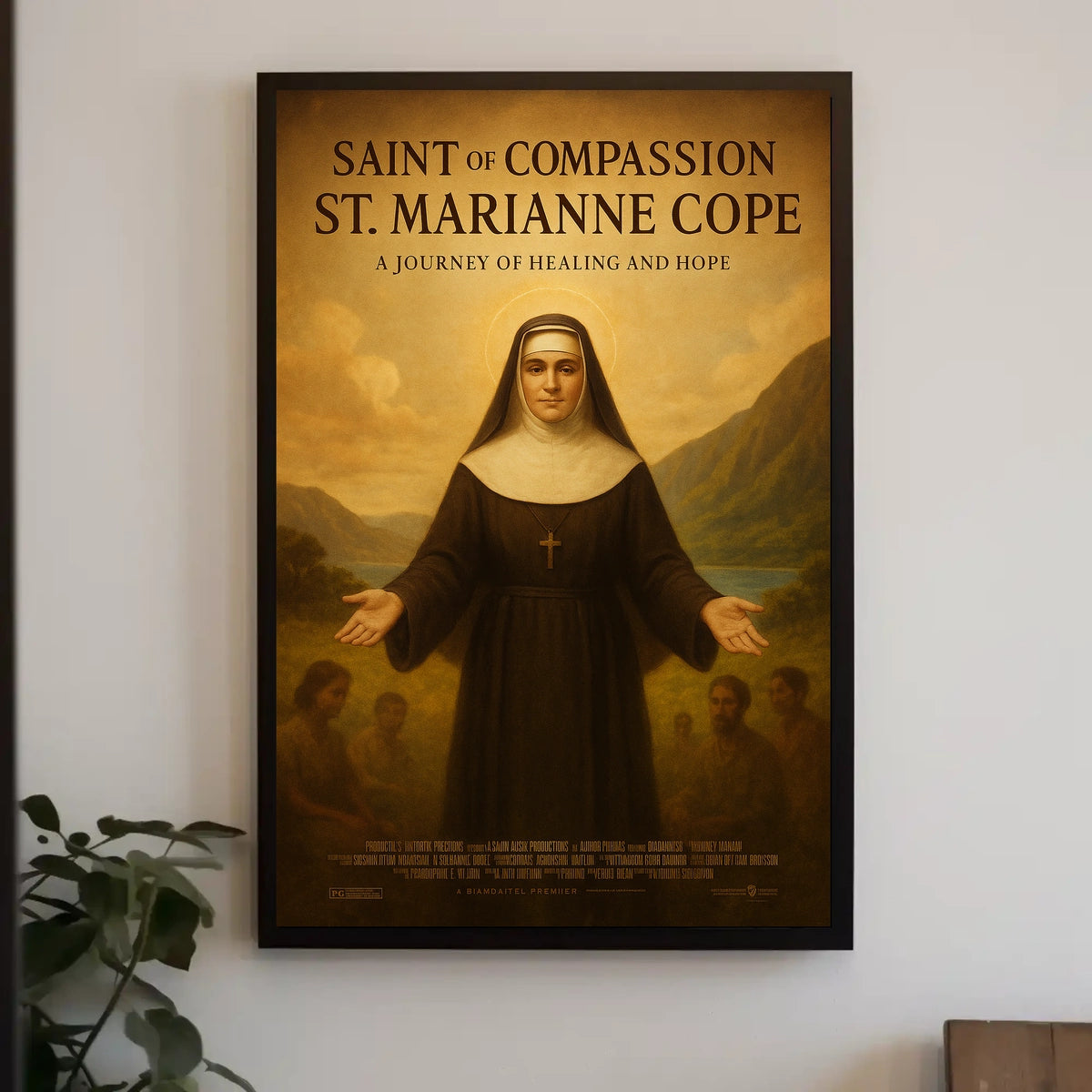 Saint of Compassion St. Marianne Cope Poster
