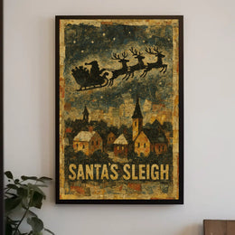 SantaS Sleigh Poster