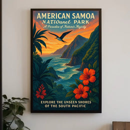 Explore the Unseen Shores of American Samoa Poster