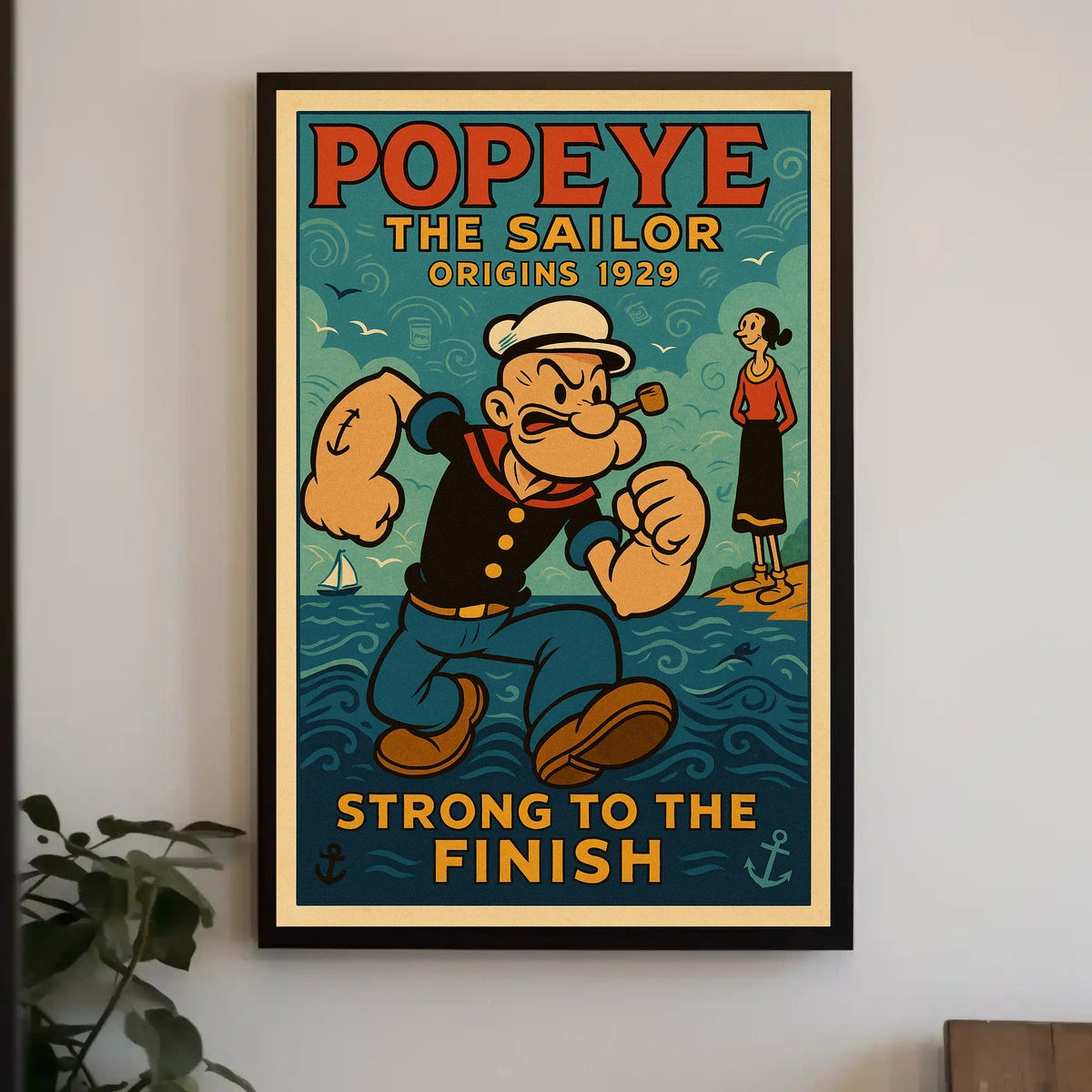 Popeye 1929 Art Poster POP-236