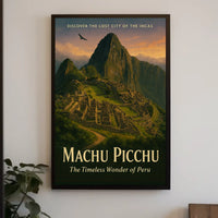 Discover Machu Picchu Poster