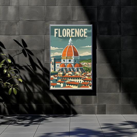 Florence: Duomo Cathedral Poster