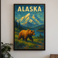 Alaska Wilderness Poster