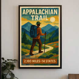 Appalachian Trail Adventure Poster