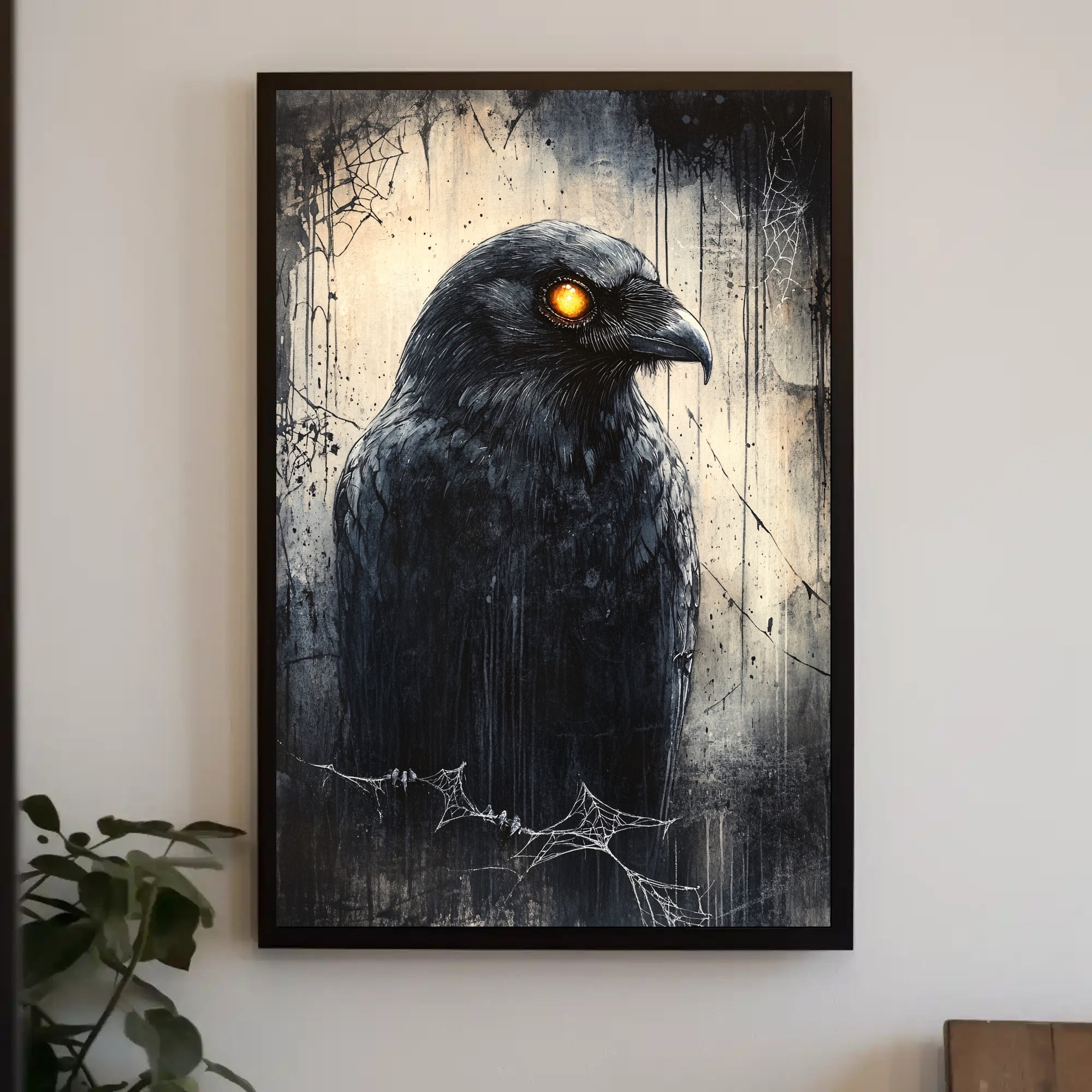 The Enigmatic Raven Poster