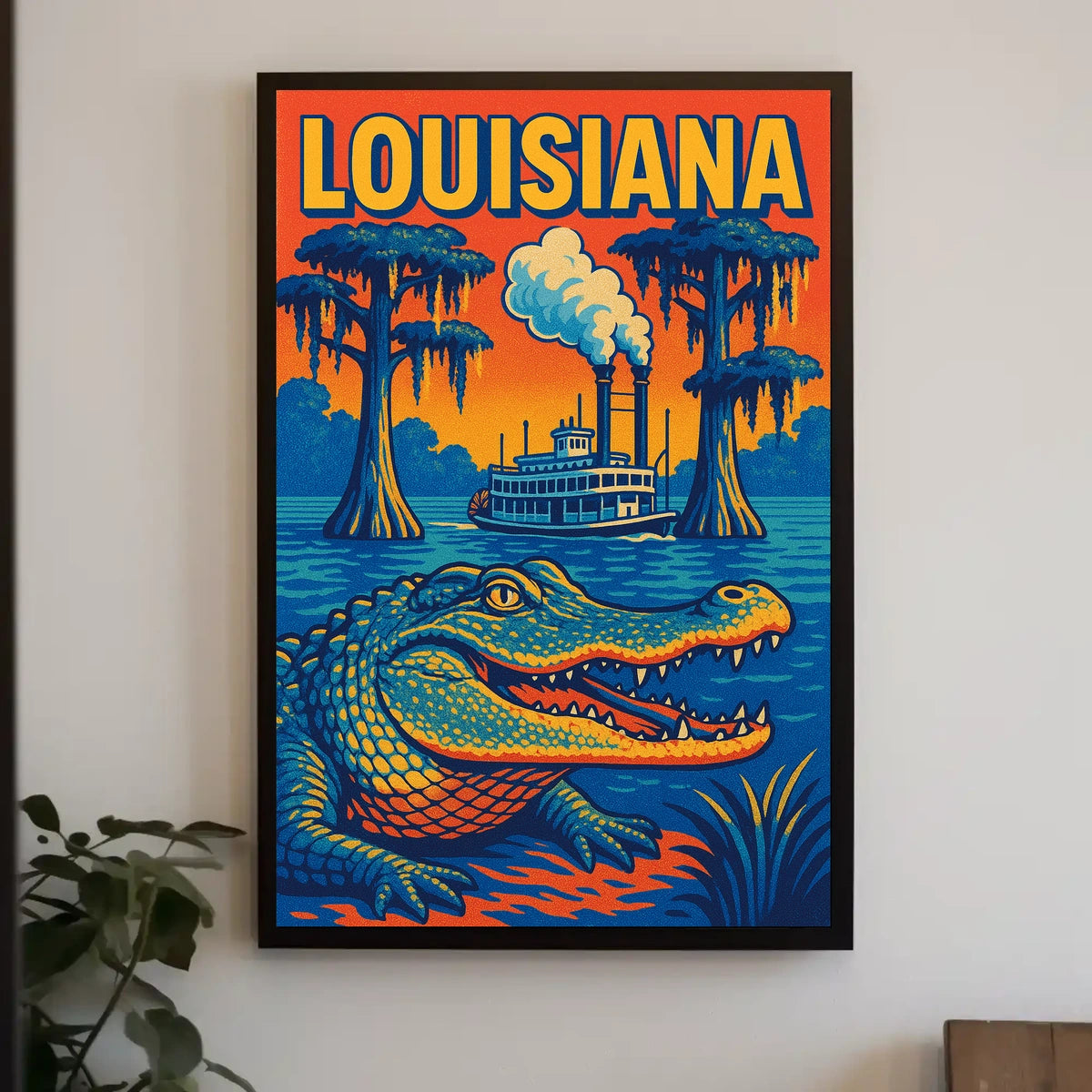 Louisiana Bayou Adventure Poster