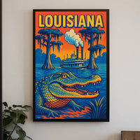 Louisiana Bayou Adventure Poster