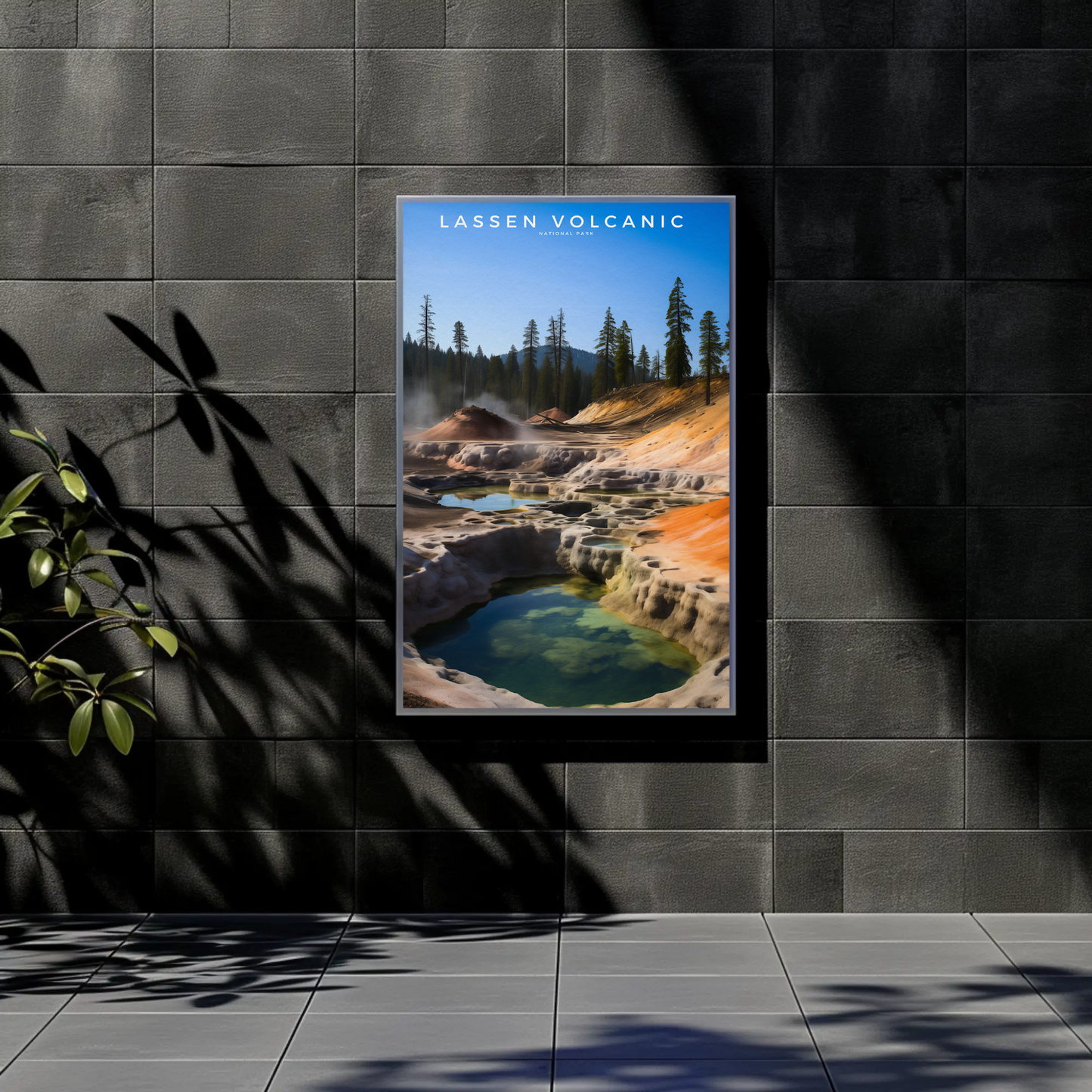 Lassen Volcanic National Park Poster