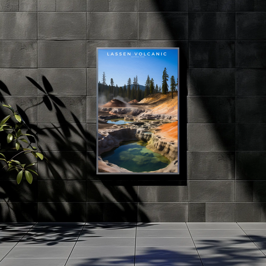 Lassen Volcanic National Park Poster