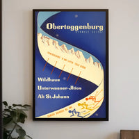 Obertoggenburg Ski Resorts Poster
