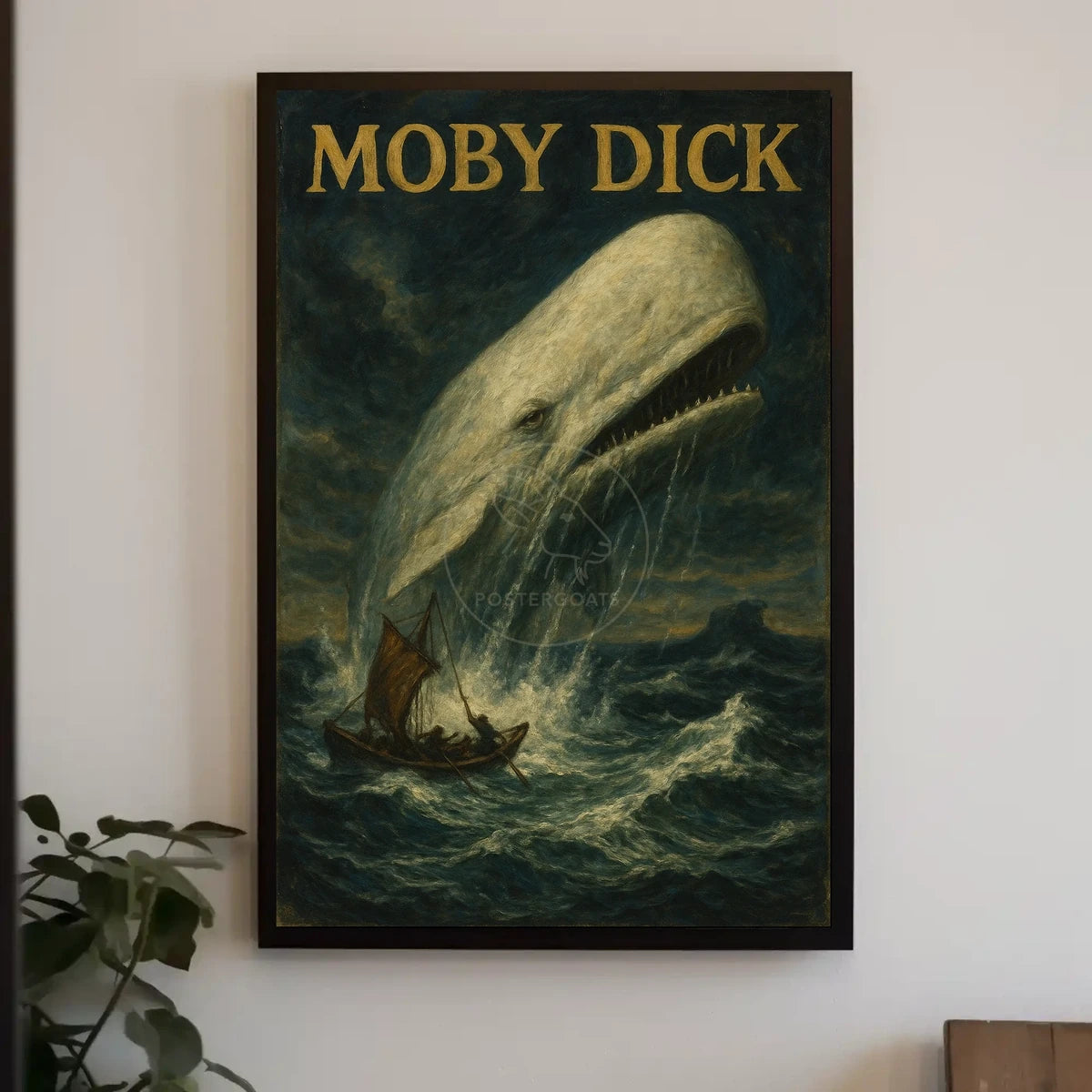Moby Dick Epic Adventure Historical or Presidential Poster
