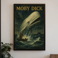 Moby Dick Epic Adventure Historical or Presidential Poster