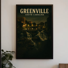 Greenville, South Carolina Poster