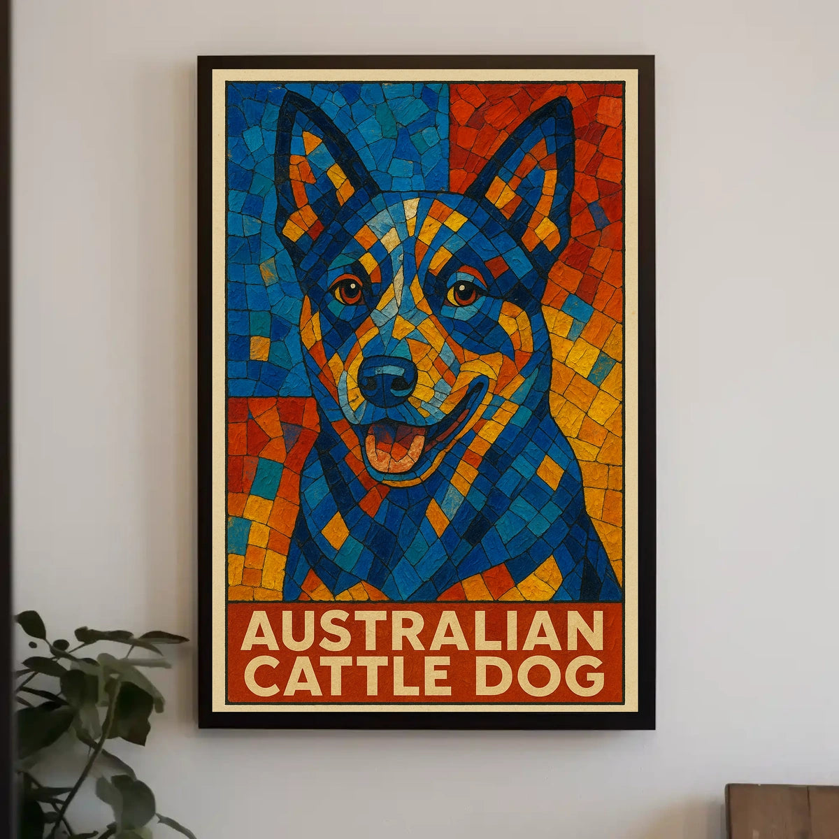 Australian Cattle Dog Art Poster